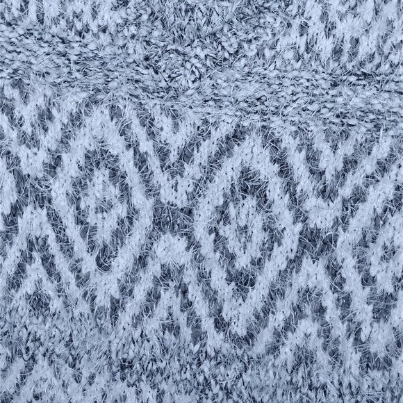 Fuzzy Knit Aztec Design Sweater - Picture 3 of 5